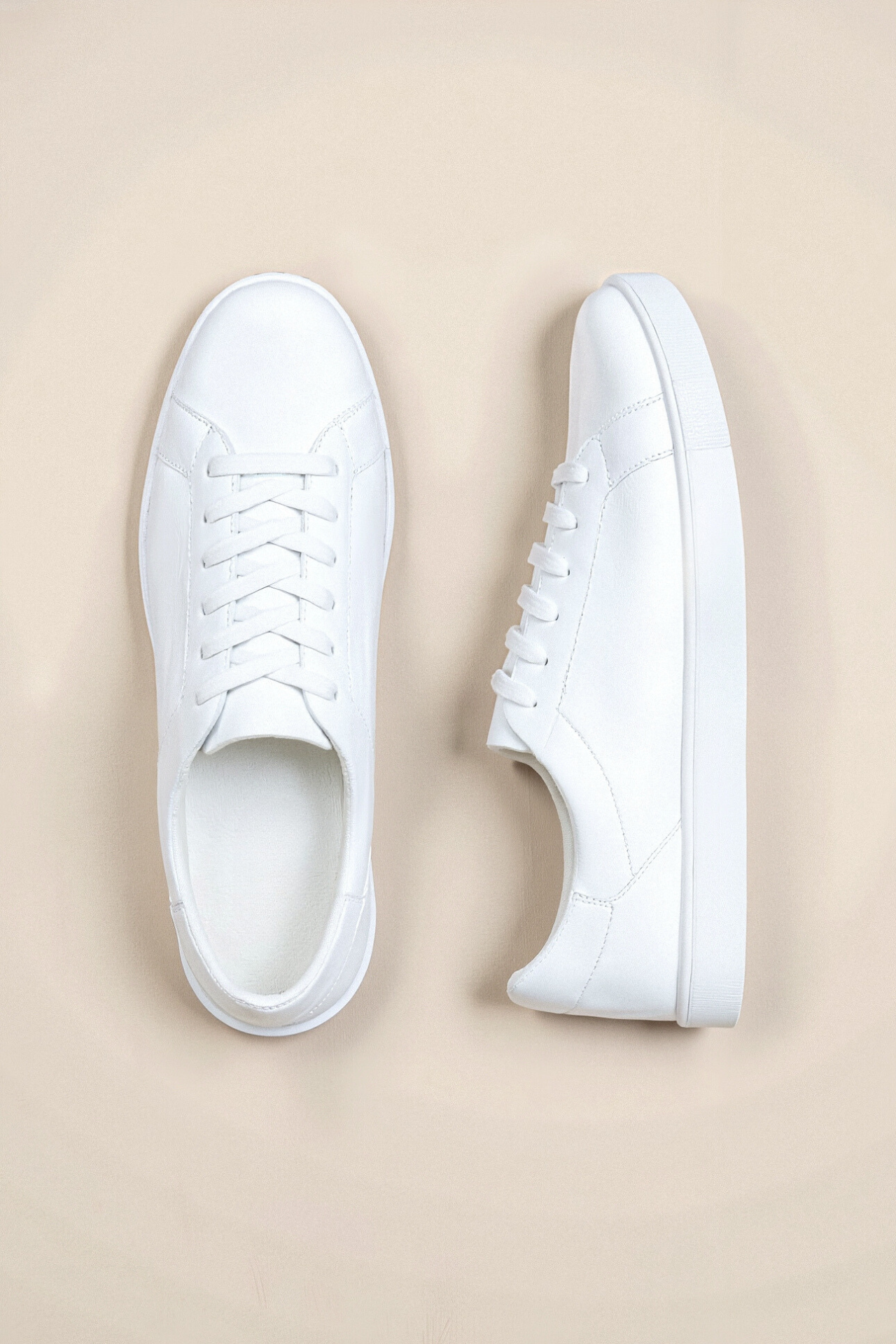 Witte Sneakers Eenvoudig en Stijlvol voor Elke Dag