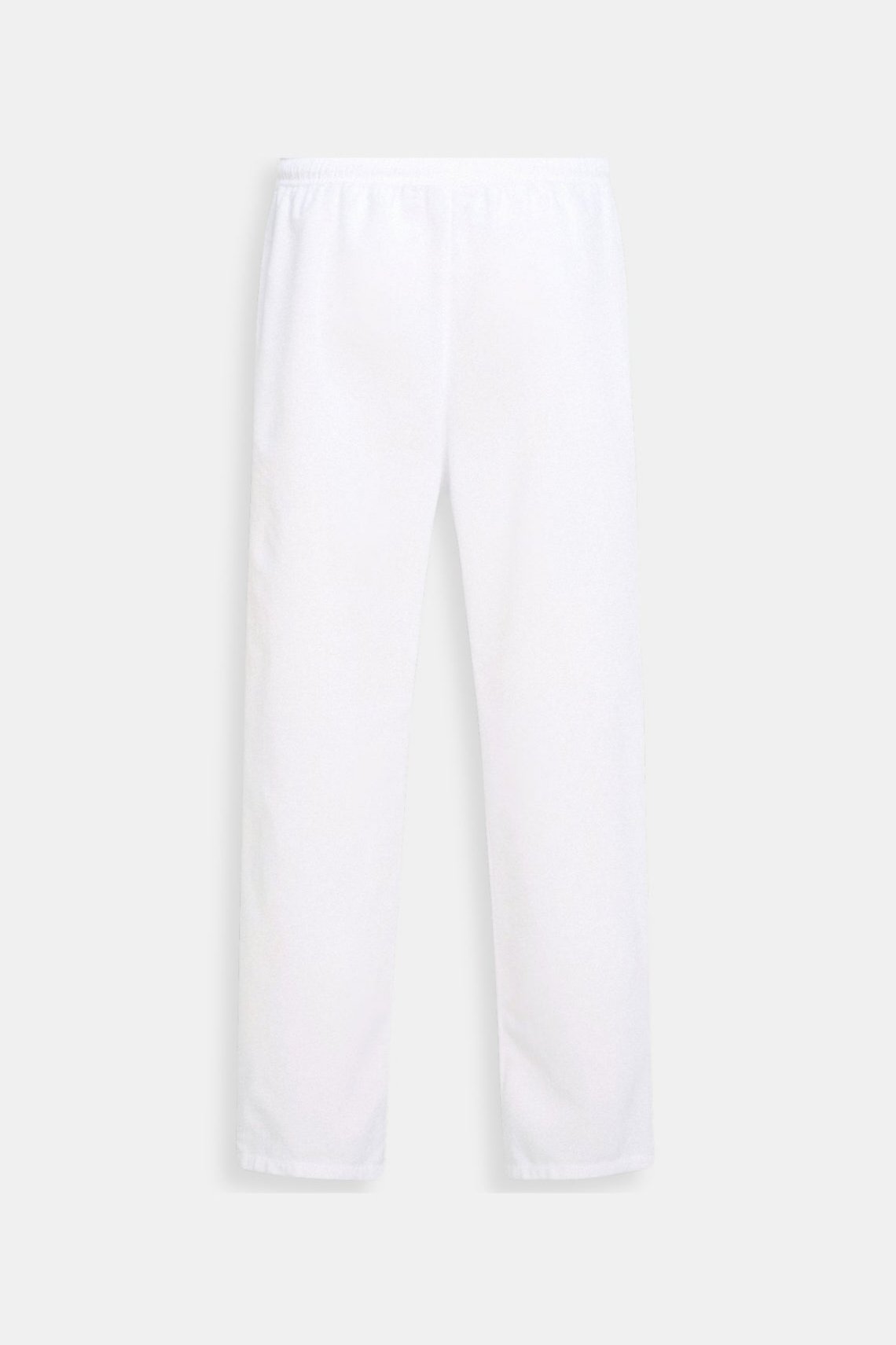 Heren Jogbroek Wit Zacht Comfortabele Loungebroek
