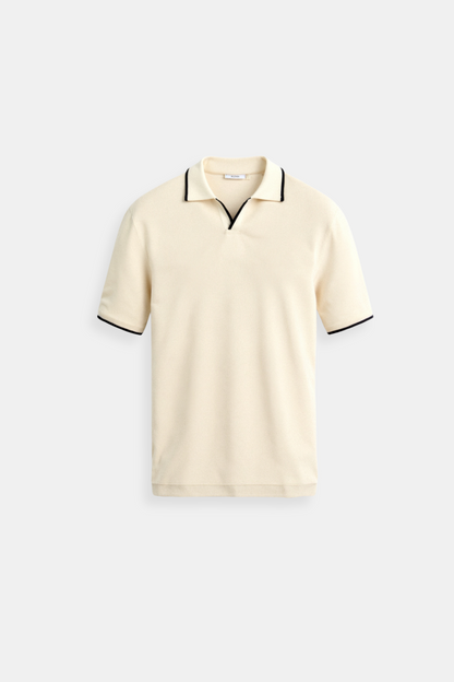 Heren Poloshirt Modern met Contrasterende Kleuren