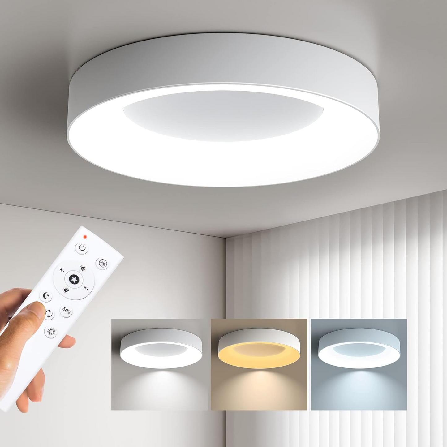 LED plafondlamp rond acryl ijzer lage ruimtes hal slaapkamer woonkamer moderne opbouwlamp minimalistische plafondverlichting