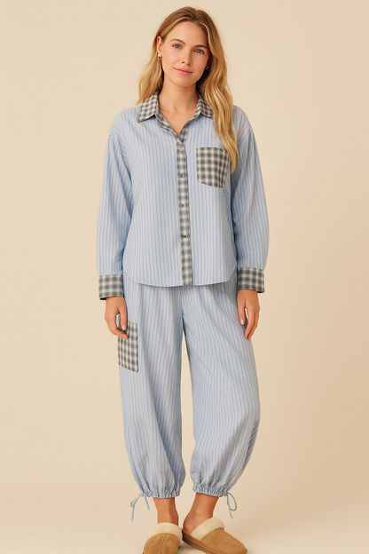Dames Pyjama Set Katten Zacht en Comfortabel