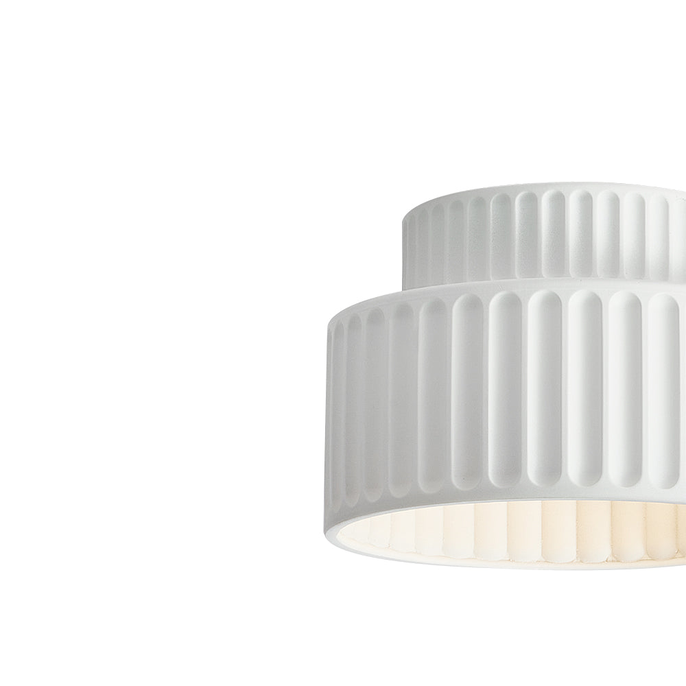 Plafondlamp Wabi-Sabi Resin Nordic Flush Mount Beige Groen Wit Dimbaar Woonkamer
