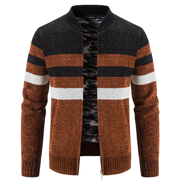 Heren Gebreide Vest Warm en Stijlvol → Heren Vest Gebreid Warm en Chic