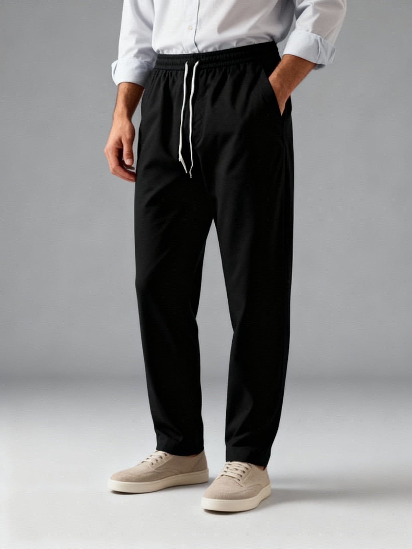 Heren Joggingbroek Elastisch Met Trekkoord Comfortabel