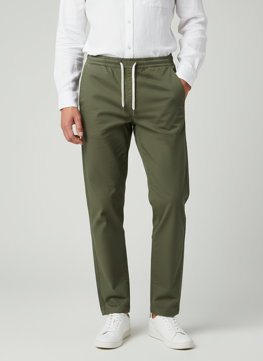 Heren Joggingbroek Elastisch Met Trekkoord Comfortabel