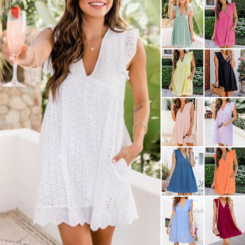 Luxe Pizzo Jurk voor Vrouw - StudioMarella