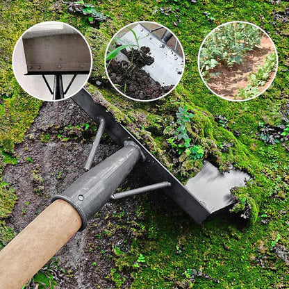Multifunctionele Tuinschoffel met Verstelbare Telescopische Steel voor Onkruid Verwijderen Grondbewerking Tuin