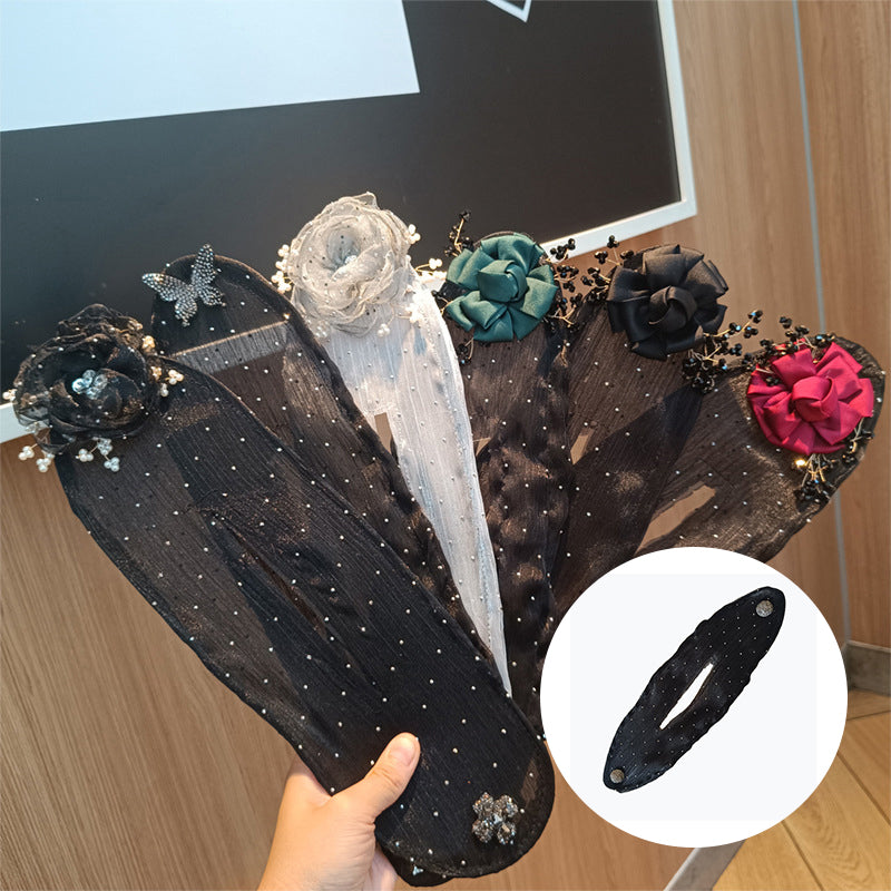 Haarknot Styling Set 7-delig in Satijn met Flexibele Draadkern voor Elegante Kapsels Zonder Hitte