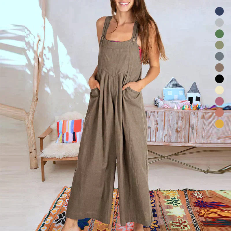 Jumpsuit Zomerkleding Dames Mouwloos Comfortabel - StudioMarella