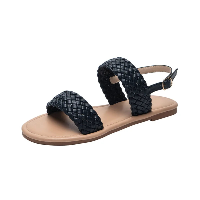 Vrouwensandalen Zomer Plat Elegant