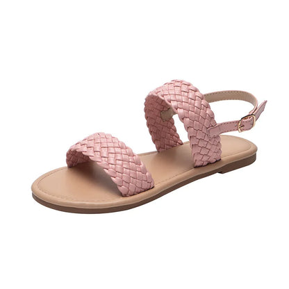 Vrouwensandalen Zomer Plat Elegant