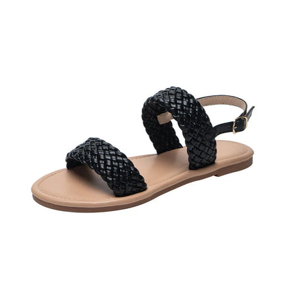 Vrouwensandalen Zomer Plat Elegant