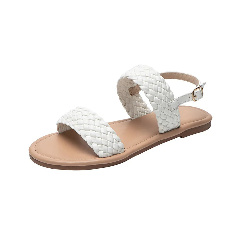 Vrouwensandalen Zomer Plat Elegant
