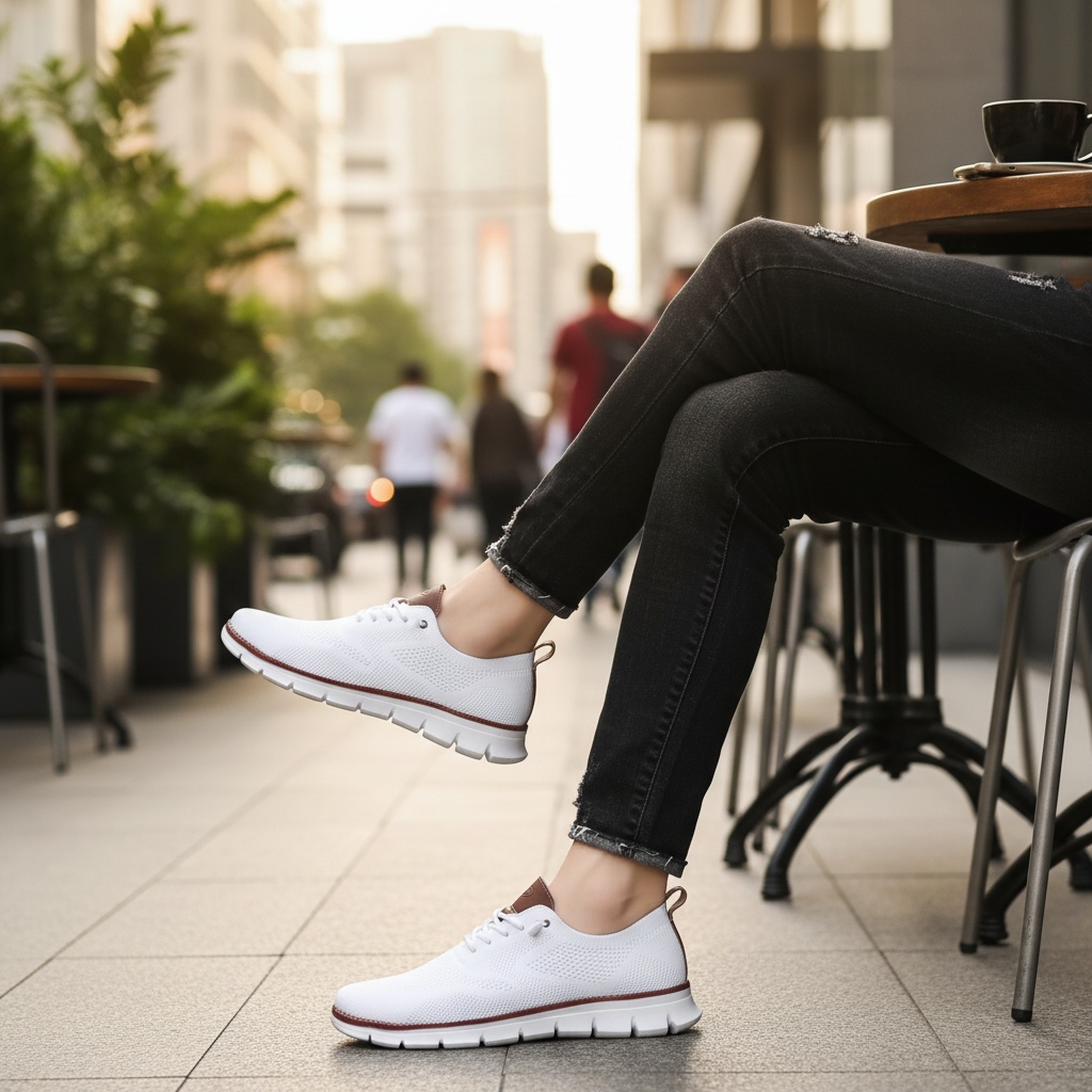 Orthopedische Heren Sneaker Comfortabel Loopgemak