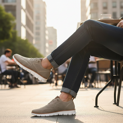 Orthopedische Heren Sneaker Comfortabel Loopgemak