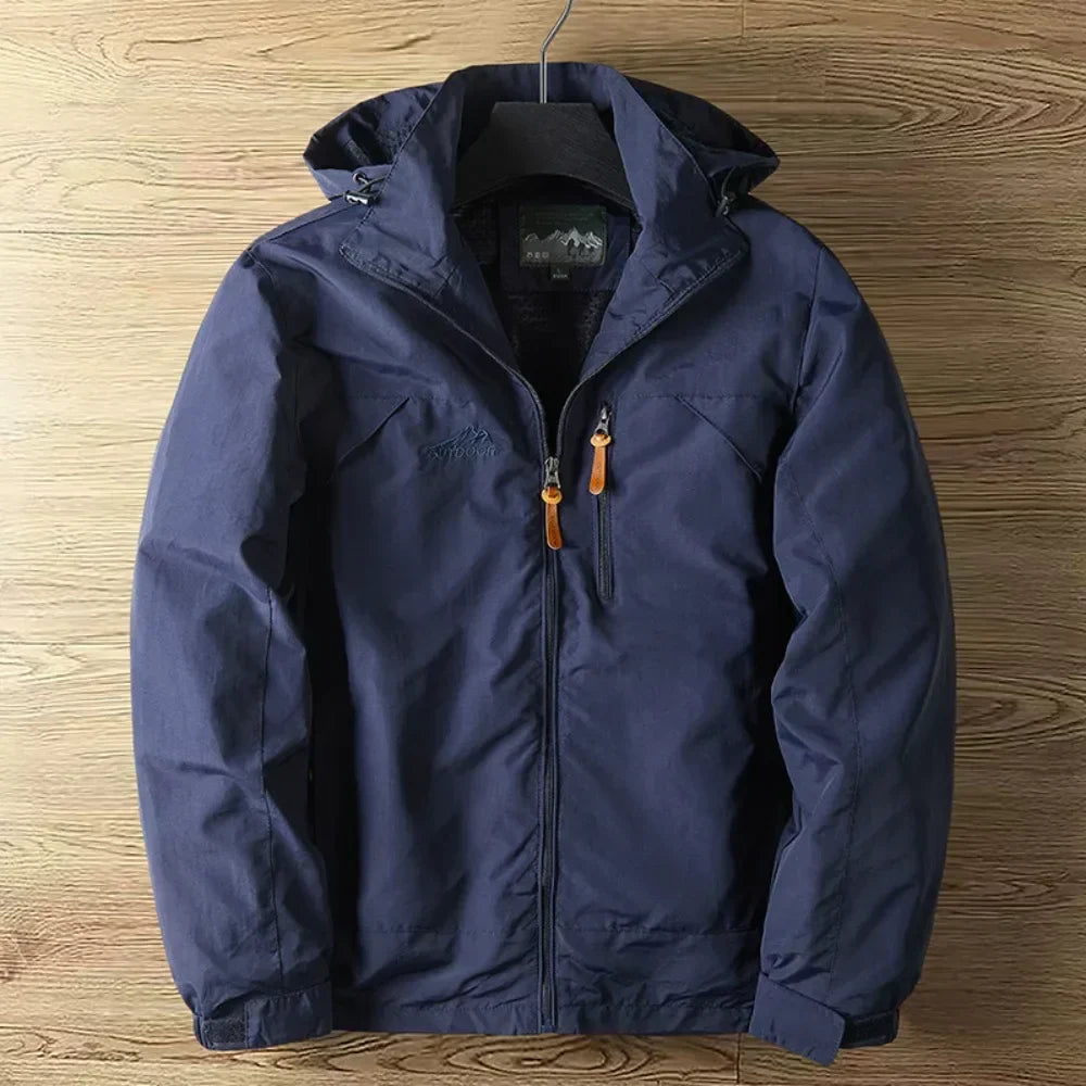 Waterdichte Heren Outdoorjas Winddicht en Ademend
