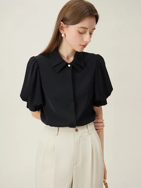 Dames Polo Shirt met Kraag voor Werk en Vrije Tijd