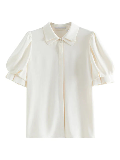 Dames Polo Shirt met Kraag voor Werk en Vrije Tijd