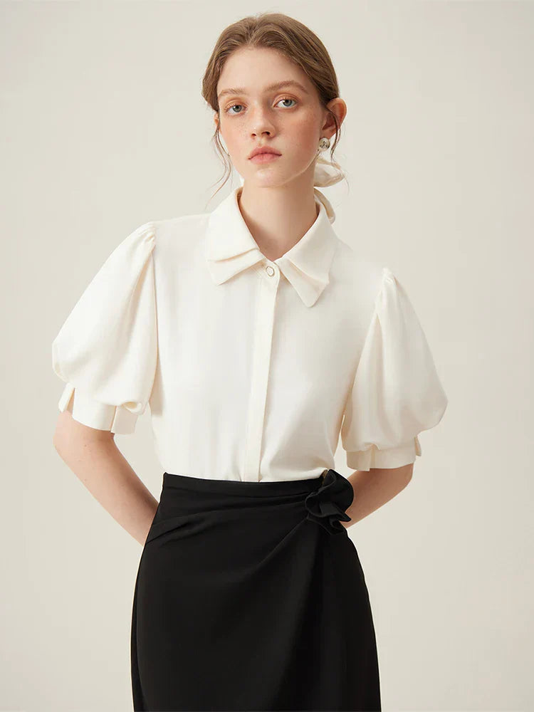Dames Polo Shirt met Kraag voor Werk en Vrije Tijd