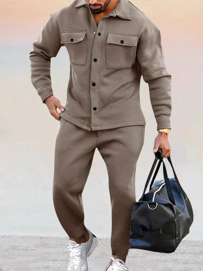 Heren Kleding Set Tweedelig Casual Stijl