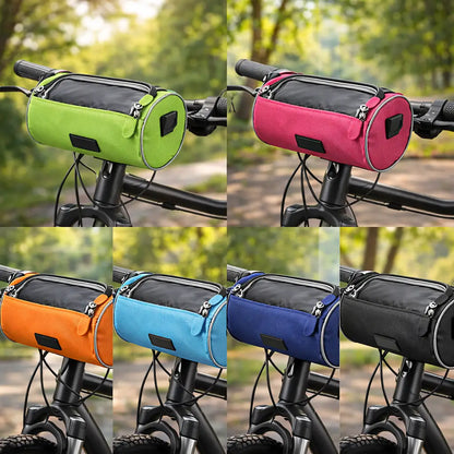 Fiets Stuurtas | Touchscreen Compatibel | Universeel Klittenband | Ridepocket | Waterafstotend Nylon Fietstasje voor Smartphone Navigatie Sleutels Portemonnee