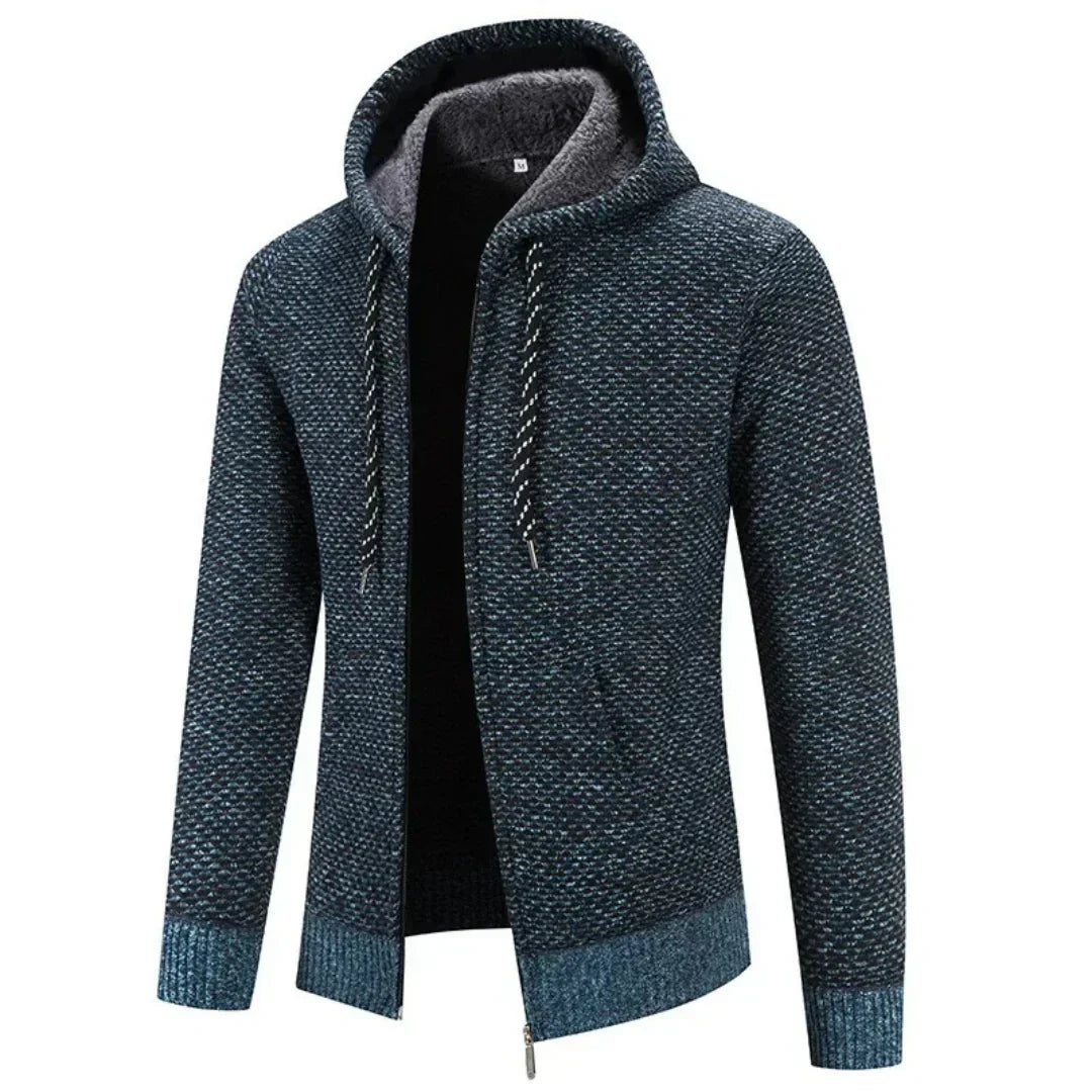 Stijlvolle Heren Hoodie Zwart Casual Kleding