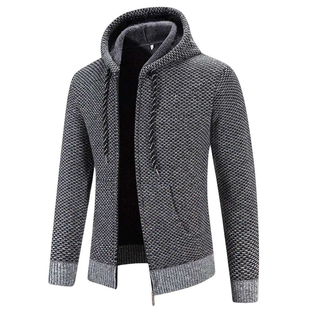 Stijlvolle Heren Hoodie Zwart Casual Kleding