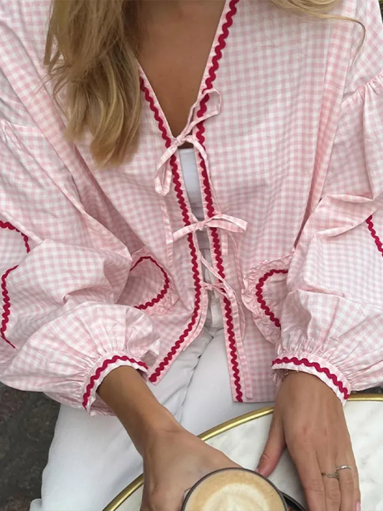 Vrouwelijke Blouse met Bloemenprint voor Zomerse Stijl