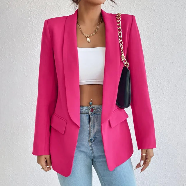 Dames Blazer Slim Fit Stijlvol Elegant