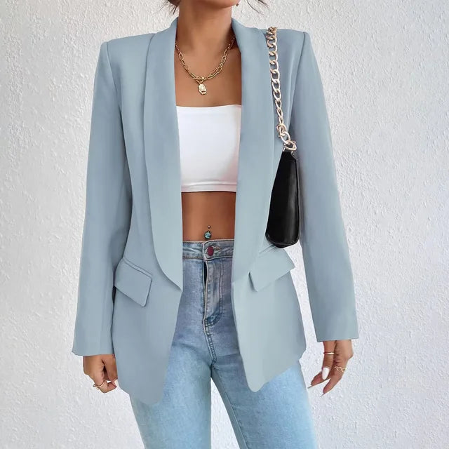 Dames Blazer Slim Fit Stijlvol Elegant
