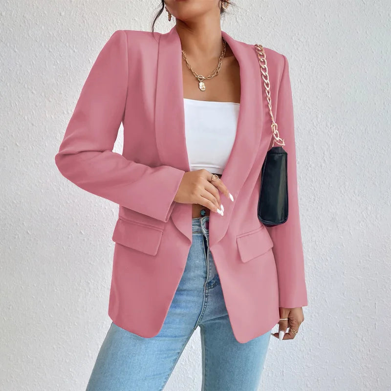 Dames Blazer Slim Fit Stijlvol Elegant