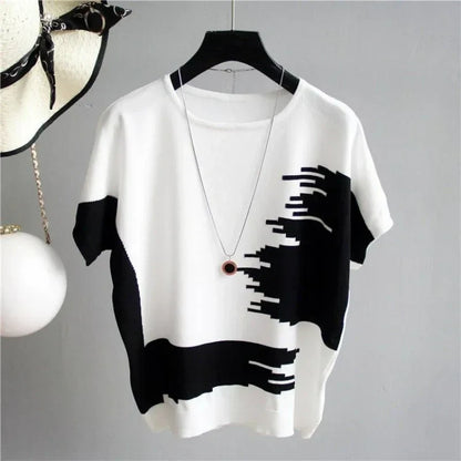 Zomer T-shirt Oversized Lose Fit voor Dames