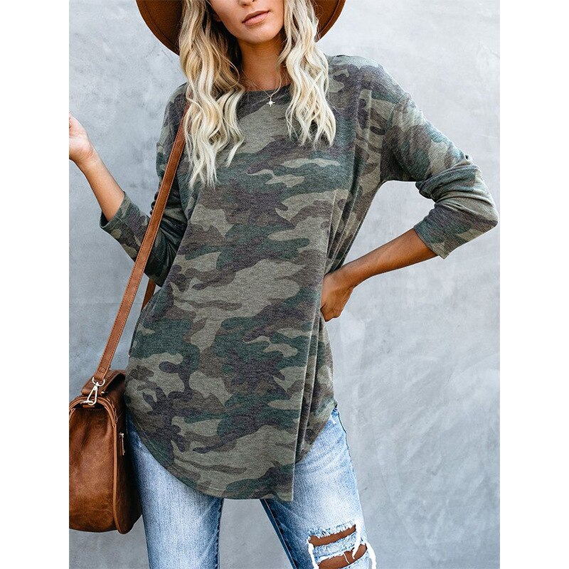 Camouflage Shirt Met Comfort Fit voor Buiten - StudioMarella