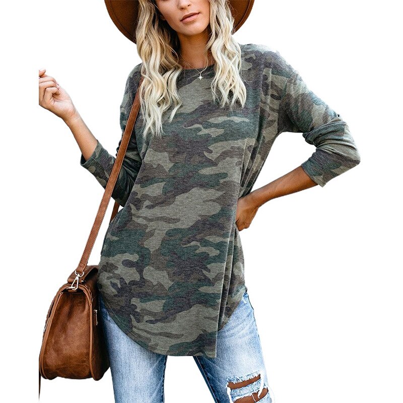 Camouflage Shirt Met Comfort Fit voor Buiten