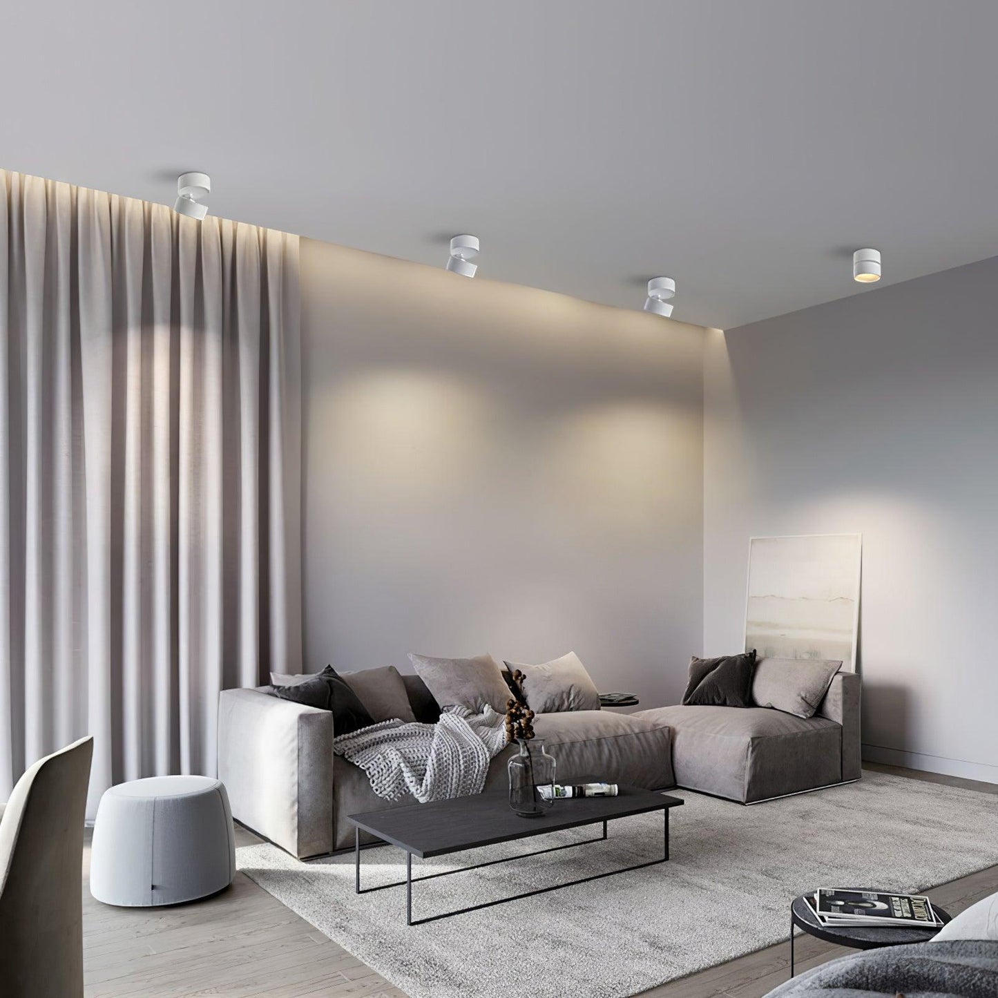 Verstelbare LED Plafondspot in Modern Scandinavisch Design – Warm Wit 3000K