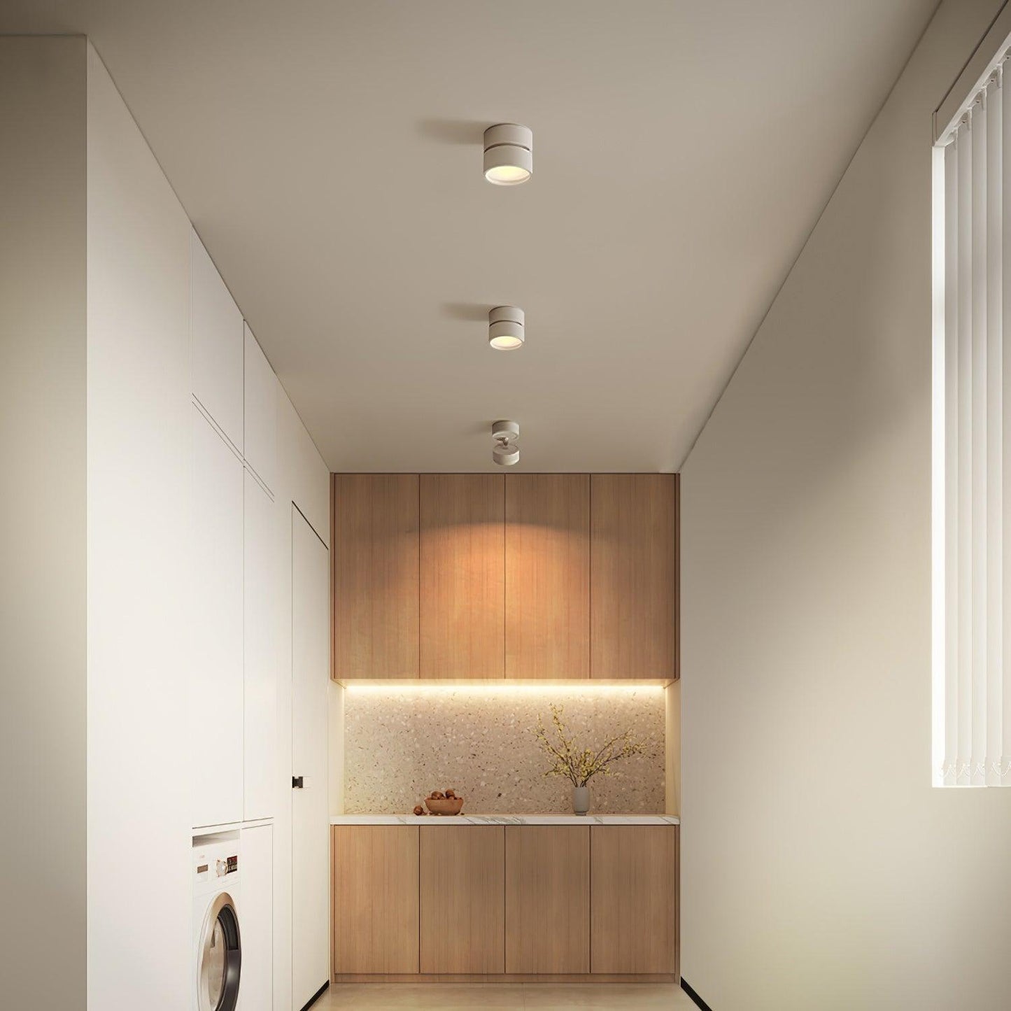 Verstelbare LED Plafondspot in Modern Scandinavisch Design – Warm Wit 3000K