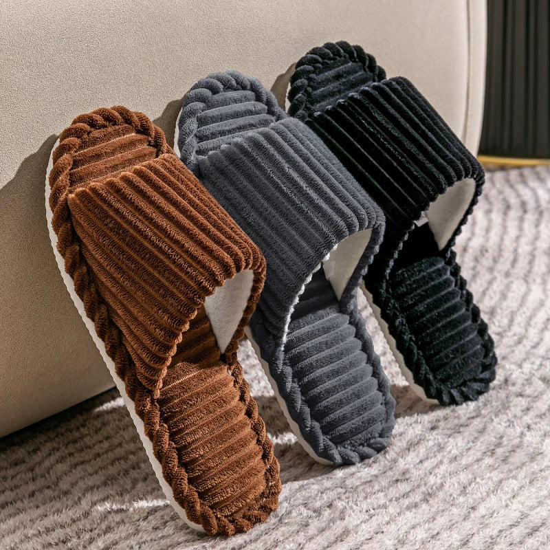 Herense Sandalen Pantoffels met Strepen