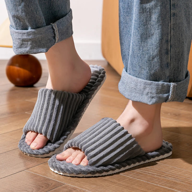 Herense Sandalen Pantoffels met Strepen
