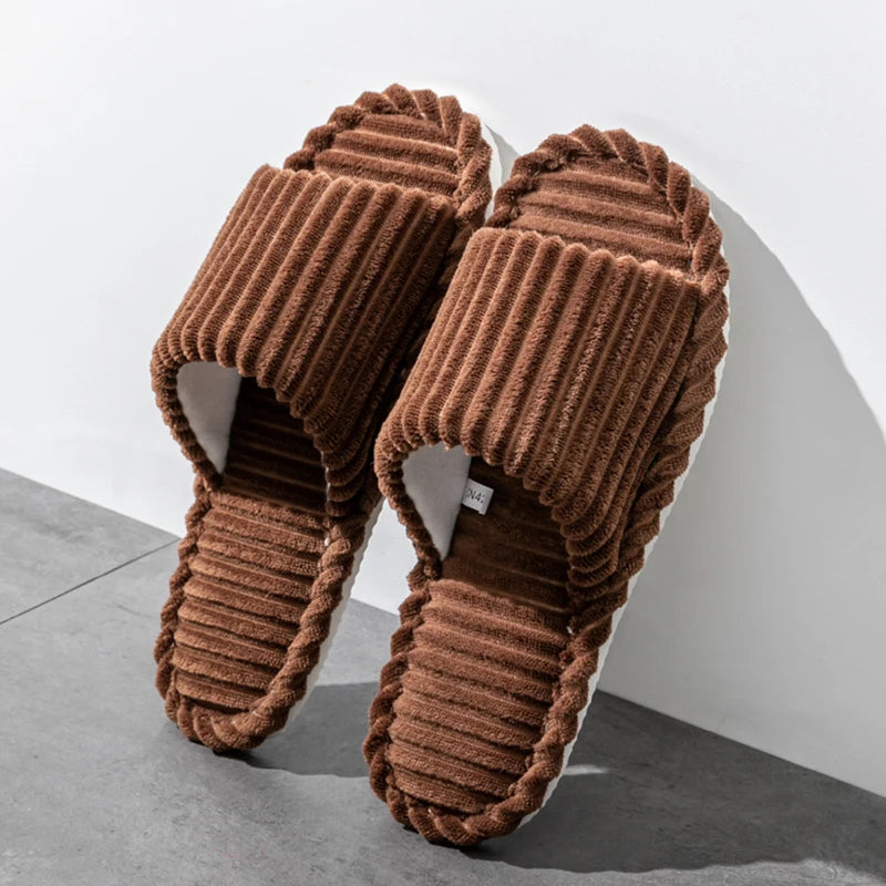 Herense Sandalen Pantoffels met Strepen