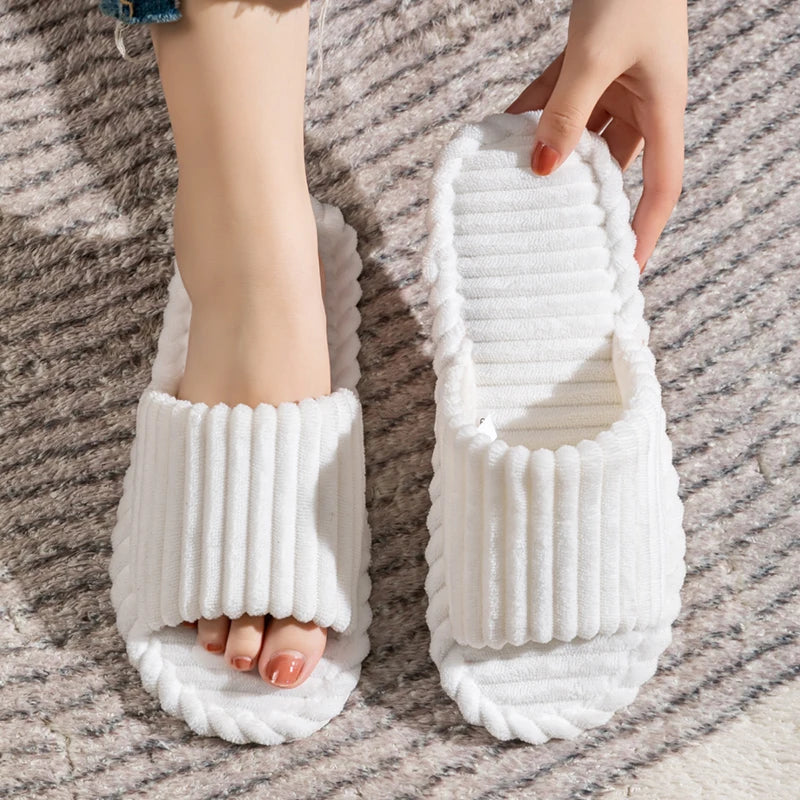 Herense Sandalen Pantoffels met Strepen