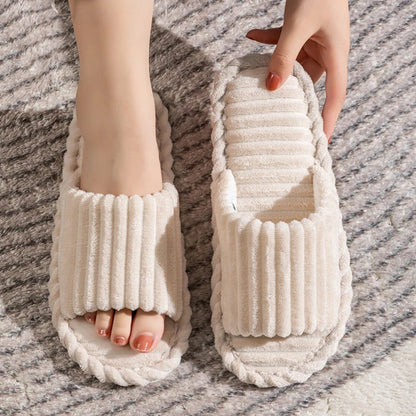 Herense Sandalen Pantoffels met Strepen