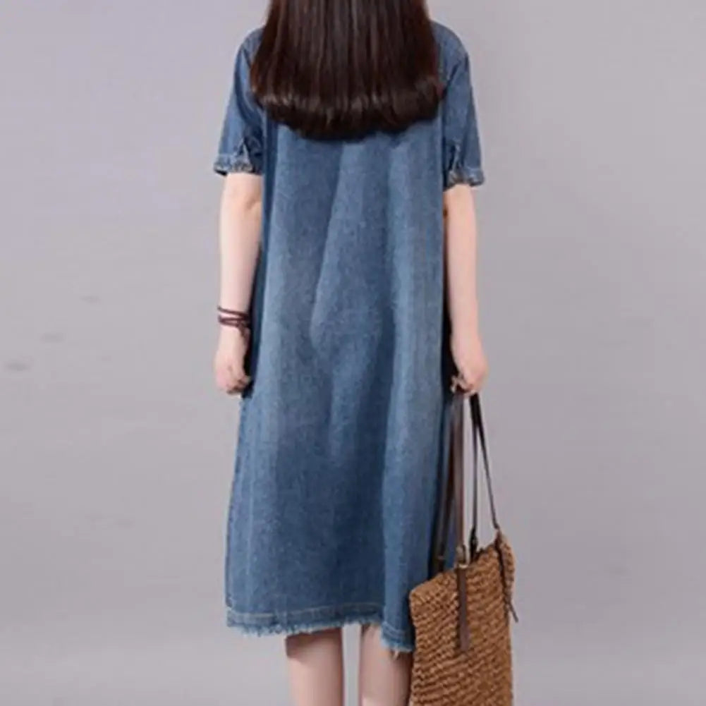 Casuale Lange Maxi Jurk Zomerse Sundress voor Vrouw