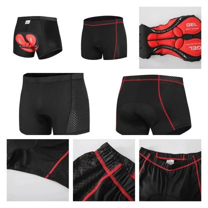 Comfortabele Motorshorts met 3D Gelpolstering voor Lange Ritten