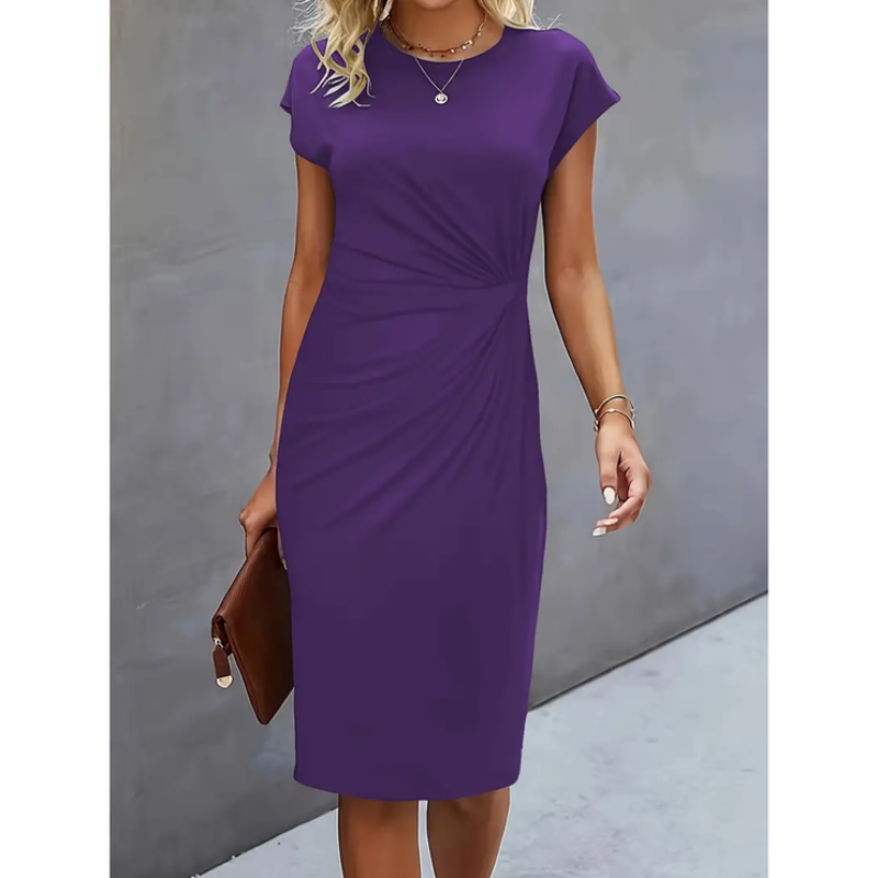 Fiona | Flatterend & Stijlvol Dames  Midi Jurk 1