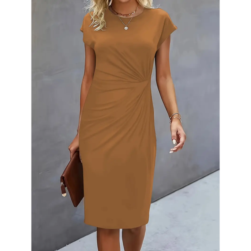 Fiona | Flatterend & Stijlvol Dames  Midi Jurk 4