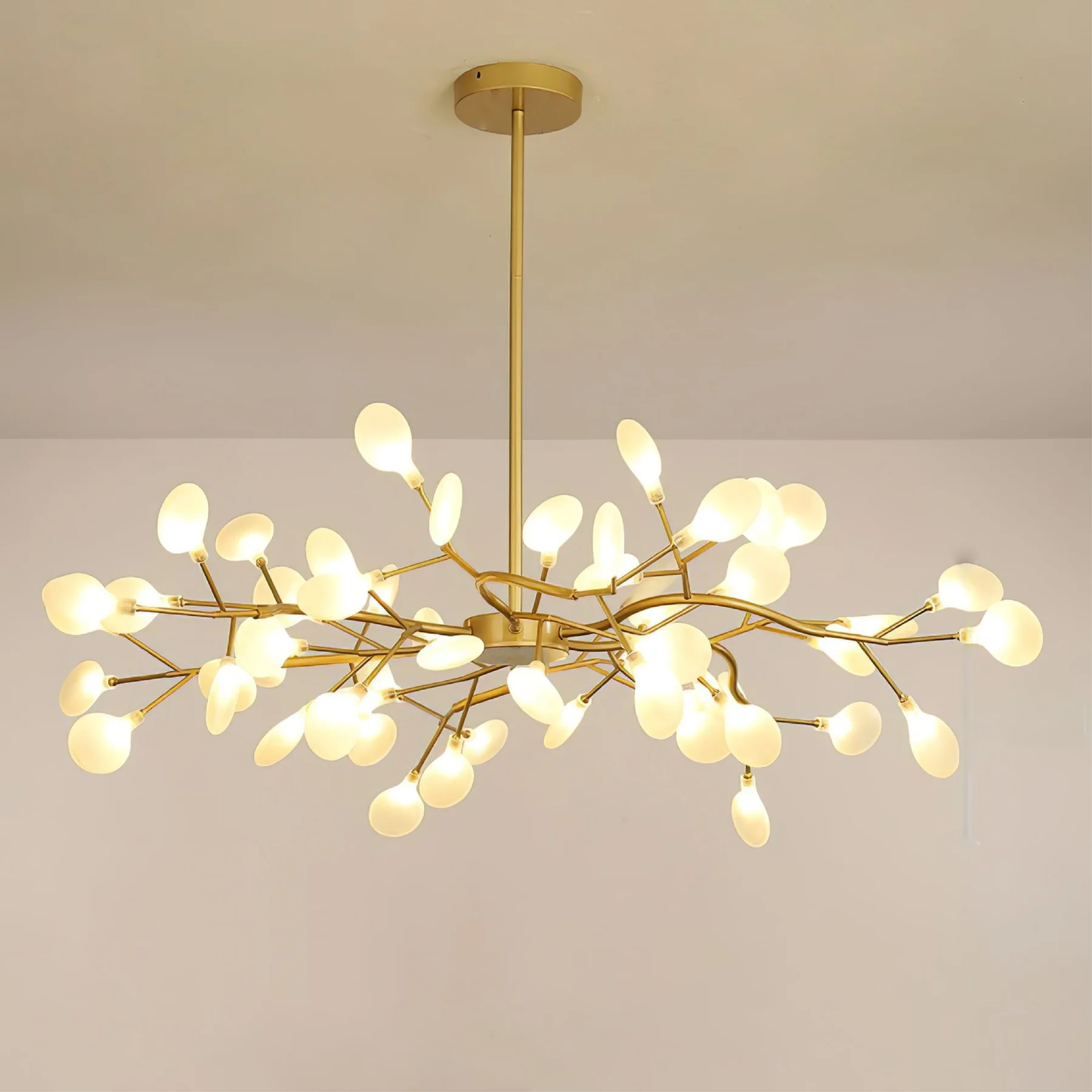 Firefly LED Kroonluchter G4 LED 3000K Zwart/Wit Eettafel Verlichting Modern Design Plafondlamp Grote Ruimte