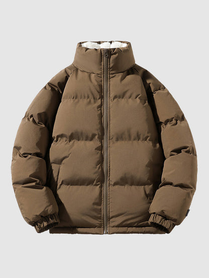 Fleece-Gevoerd Pufferjack | Warm | Lichtgewicht | Casual Winter Jas