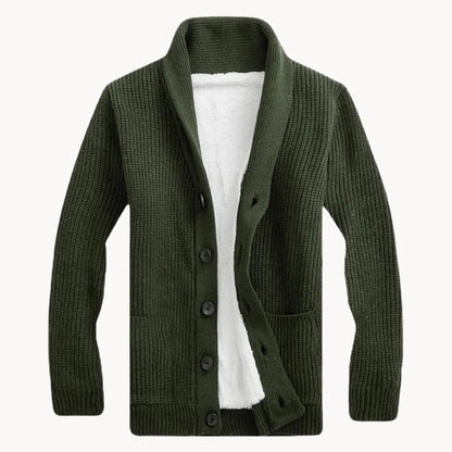Fleece Trui Heren met Voorzakken en Capuchon
