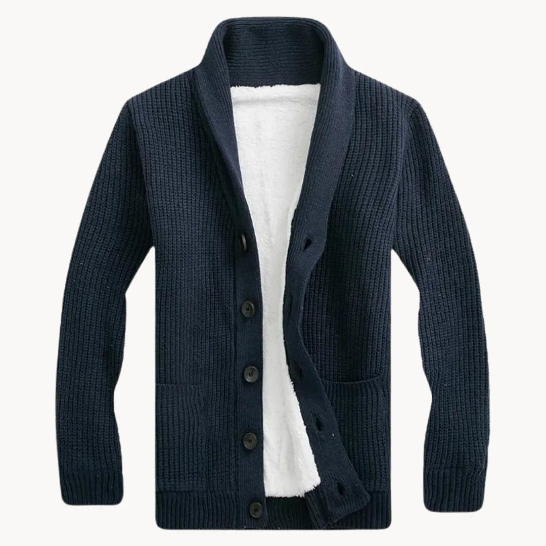 Fleece Trui Heren met Voorzakken en Capuchon