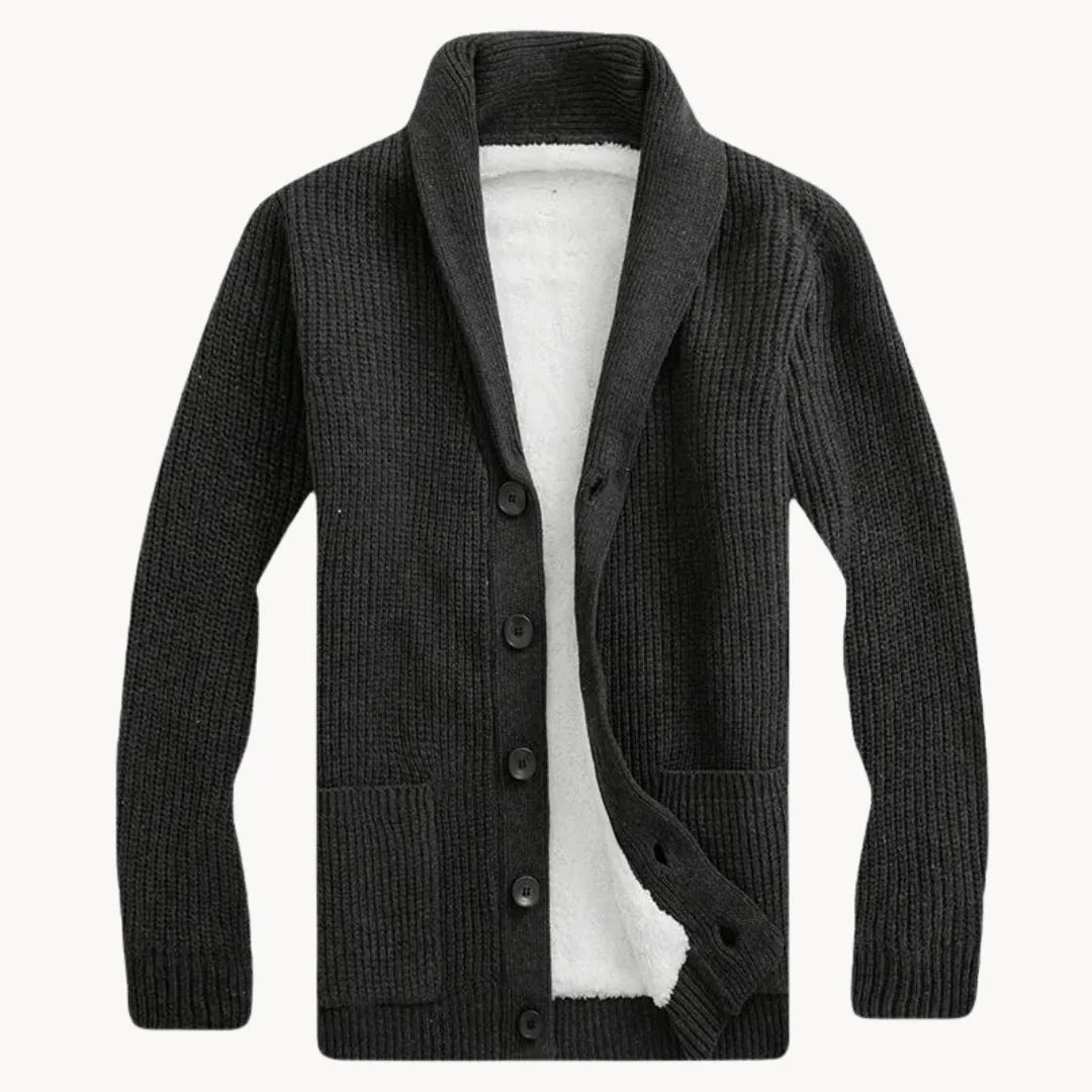 Fleece Trui Heren met Voorzakken en Capuchon